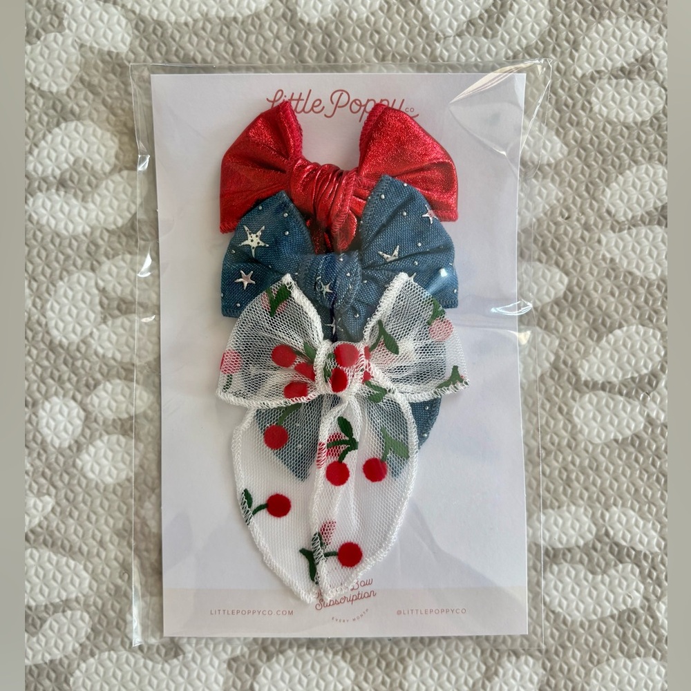 Little Poppy Co. girls original size bows